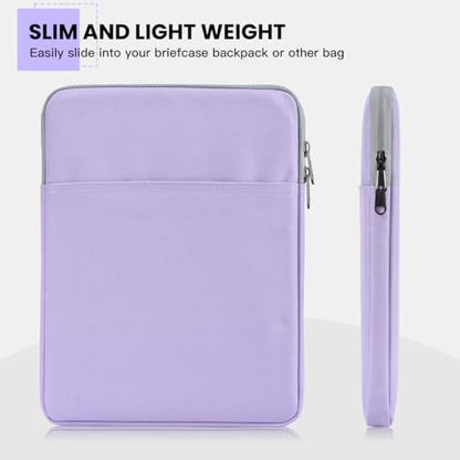 11 Inch iPad Pro Sleeve for iPad Pro M5 M4 & Air M4 M3 M2, iPad A16, Galaxy Tab A9+/ A9+ Plus, Air 5/4/3 Case Bag, Purple - color: Purple, size: 9-11 Inch