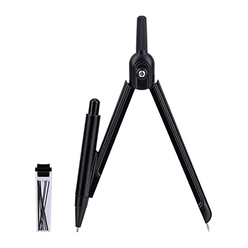 Bow Compass Compass Set, Compass for Geometry Math Geometry Kit Drafting and Drawing Tools for Student and Engineering Drawing Carpenter Compass (Color : A) - color: A