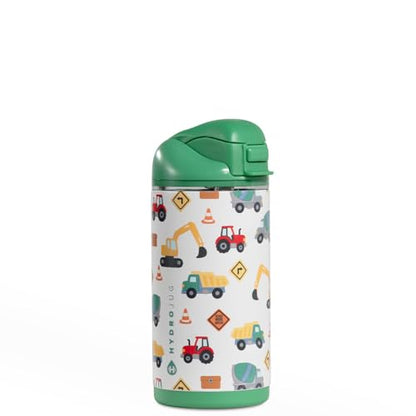 HydroJug Ease2o 14oz Kids Water Bottle, Straw & Chug Lid, Under Construction - color: Under Construction