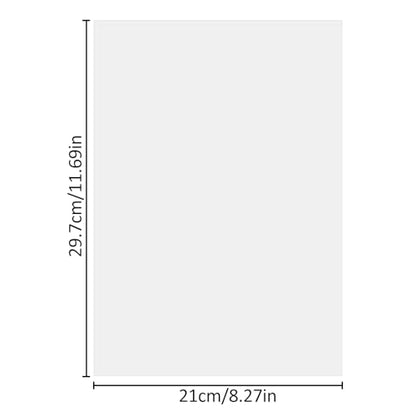 100 Sheets Tracing Paper for Drawing, 8.5 x 11 Inch Translucent Trace Paper Pad 38lb/60gsm for Sketching, Drawing, Overlaying Images - size: A4