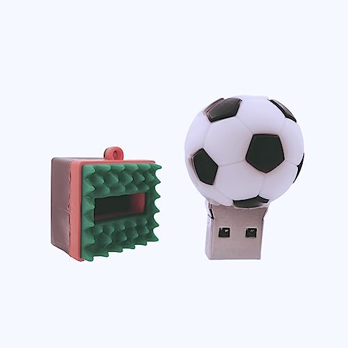 64GB Cartoon Cool Football USB Flash Drive Cute Novelty Memory Stick - color: Football, size: 64GB