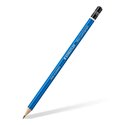STAEDTLER Mars Lumograph HB Graphite Art Drawing Pencil, 6 Pencils - style: HB
