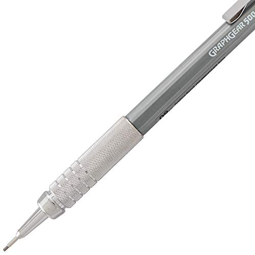 Pentel Graph Gear 500 Automatic Drafting Pencil, 0.9mm, Gray Barrel, 1 Pack (PG529BP) - style: 0.9mm