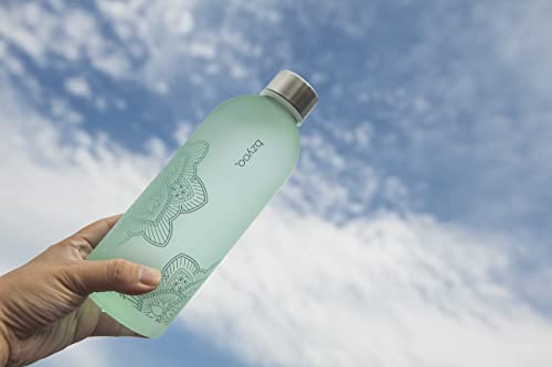 bzyoo 32 OZ 1 Liter Time Marker Water Bottle BPA Free Frosted Durable Plastic With Strap&24oz (710ml) Double Wall Plastic Tumbler with Lid and Straw