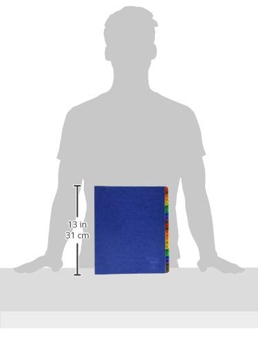 Pendaflex Daily A-Z Indexing Midnight Blue Desk File/Sorter,(11015)1 EA - style: A-Z