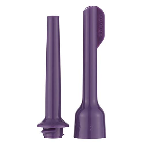 Contigo Kids Spill-Proof 14oz Tumbler with Straw and BPA Free Plastic - color: Eggplant/Mermaids, size: 14 Ounces