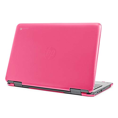 mCover Case Compatible for 2020～2022 11.6" HP Chromebook X360 11 G3 EE / G4 EE Laptops Only (NOT Fitting Any Other HP Models) - Pink - color: Pink