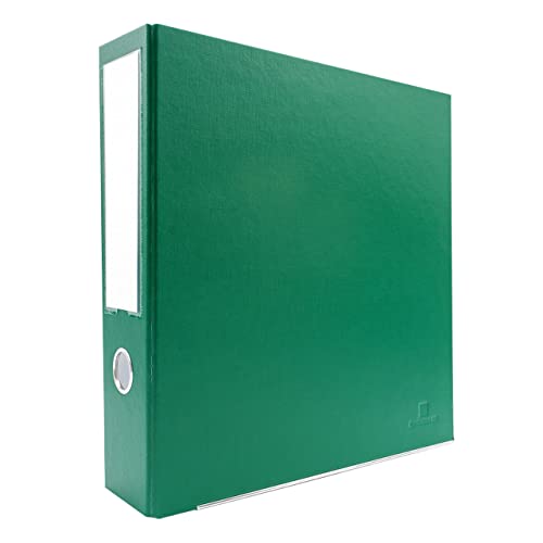 3-Ring Premium Binder - Evergreen, 3" Spine, by Bindertek | 525 Sheet Capacity, 2" D-Rings, Linen-Textured Covers, Steel Reinforced Edges, Spine Label Included - color: Evergreen, size: 3" Spine