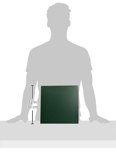 Avery Heavy-Duty View 3 Ring Binder, 2 Inch One Touch EZD Rings, 540-Sheet Capacity, 2.8 Inch Wide Spine, Customizable Clear Cover and Spine, 1 Green Binder (79683) (Pack of 2) - size: 2" (Pack of 2)