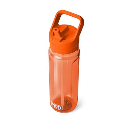 YETI Yonder 750 ml/25 oz Water Bottle with Yonder Straw Cap, King Crab - color: Orange, size: 25 Ounces