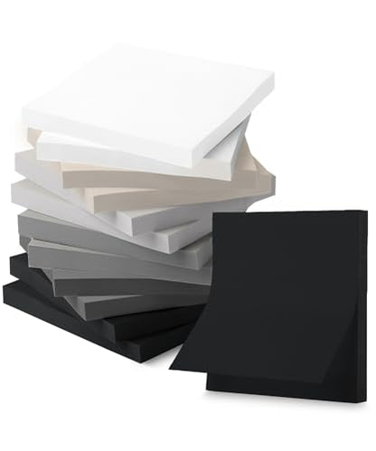 Mr. Pen- Sticky Notes, 3"x3", 12 Pads, 600 Sheets, Greyish Tones | Sticky Notes Bulk, Self-Stick Note Pads, Perfect for Office, School, Home, Study & Organization