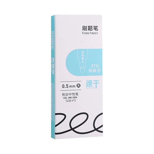 5/12 Pcs Quick-Drying Gel Inks Pen Smooth Writing Tool Retractable Back to School Supplies for Students Smooth Writing Ne