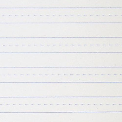School Smart-85353 Skip-A-Line Ruled Writing Paper, 3/8 Inch Ruled Short Way, 8 x 10-1/2 Inches, White, Pack of 500 - size: 8" x 10.5" - 3/8" Ruled