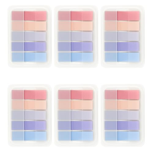 Mr. Pen- Transparent Sticky Notes Tabs, 600 pcs | Transparent Pop Up Writable Colored Book Index Tab, File Flags, Self Adhesive Divider Sticker for Notebook, Office, School