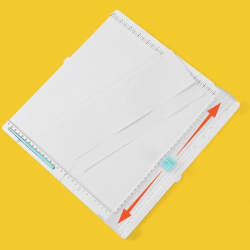 Paper Cutter Portable Foldable Paper Cutter Cm Inch Scale Scrapbooking Trimmer