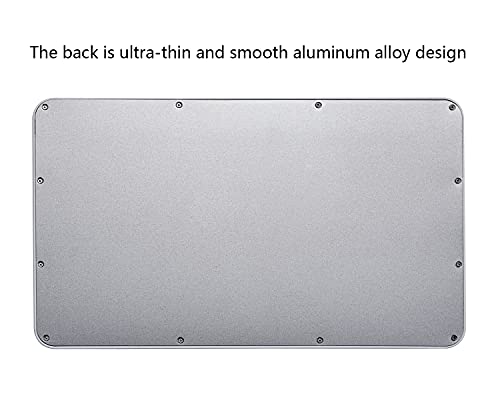 Ultra-Slim Bluetooth Keyboard Portable Mini Wireless Keyboard Rechargeable for Apple iPad iPhone Samsung Tablet Phone Smartphone iPadOS iOS Android (10 inch Green) - color: 10 inch Green