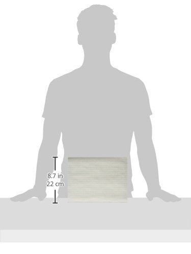 School Smart Skip-A-Line Ruled Writing Paper, 3/4 Inch Ruled Long Way, 11 x 8-1/2 Inches, 500 Sheets - size: 11" x 8.5" - 3/4" Ruled