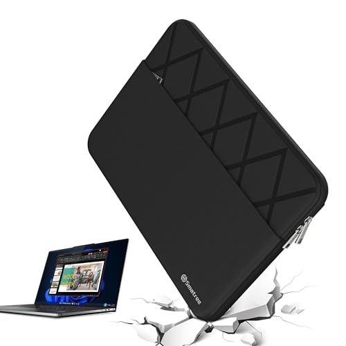 Smatree 16 inch Laptop Sleeve for Lenovo ThinkPad P1 Gen 7, for Lenovo ThinkPad Z16 Gen 2/1, Protective Laptop Case with Accessory Pocket, YKK Zipper, Patented Super Corner Design (E602) - color: Elite-Black, size: for 16 inch ThinkPad Z16(E602)