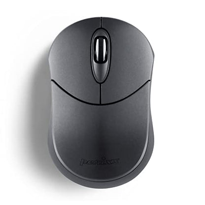 Perixx PERIMICE-802 Wireless Bluetooth Mouse - Portable Design - Compatible with Windows, iOS, and Android PC, Laptop, Tablet, and Smartphone - Graphite Gray (12177) - color: Graphite, size: Pack of 1