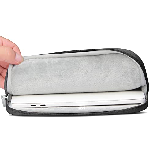 Megoo 15inch Laptop Sleeve Case with Handle Carrying Travel Case(Black) | Fit for Microsoft Surface Laptop 8/7/6/5/4 15.6", 15"-16" Samsung Galaxy/HP/Acer/Dell/Lenovo Notebook Chromebook Computers - color: Black, size: 15-15.6Inch