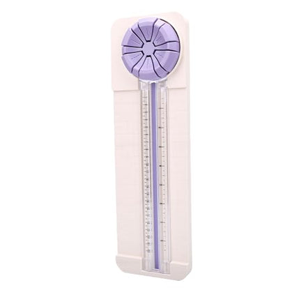 Hilitand Portable 6 in 1 Paper Cutter for Various Crafts, Versatile Trimmer for 22cm Wide Paper, Compact Cutting Tool for Classroom Settings