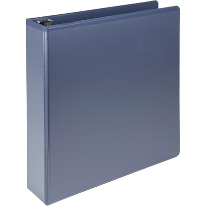 Samsill Plant-Based 2 Inch Durable D-Ring, View Binder, Eco-Friendly, USDA Certified Biobased, Single, Indigo - color: Indigo, size: 2-Inch, style: Single