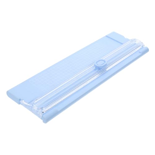 KALLORY Portable Paper Trimmer Small Manual Photo Cutting Tool for Crafting Scrapbooking and Office Use Effortless Operation with Elegant Design and Versatile Functionality