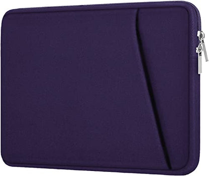 Laptop Sleeve 14 inch, Durable Carrying Bag Shockproof Protective Case Cover, Handbags Briefcase Laptop Bag Compatible with 14" MacBook Air/Pro HP Asus Lenovo Notebook Computer, Purple - color: Purple, size: 14 inch