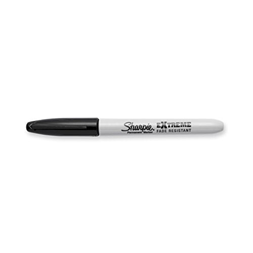 SHARPIE Extreme Permanent Markers, 24-Pack, Black (1927432) - size: 1 Count (Pack of 24)