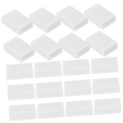 VILLCASE 30pcs White Art Erasers for Sketching and Drawing Comfortable Grip PVC Pencil Eraser for Students and Artists Minimal Residue Drafting Supplies for Classroom Rewards
