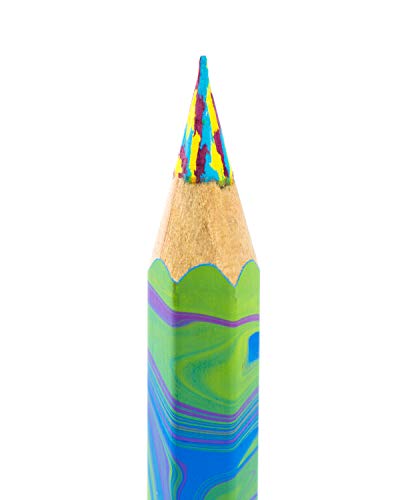 Koh-I-Noor Magic FX Pencils, 5-Pack - Original, Tropical, Neon, America and Fire (FA3405.5BC) - size: 5 Count (Pack of 1)