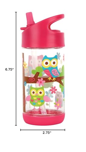 Stephen Joseph Flip Top Bottle, OWL - color: Owl