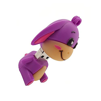 64GB USB 2.0 Flash Drive Cartoon Novelty Memory Stick Silicone Rubber Pendrive - color: X1, size: 64GB 2.0