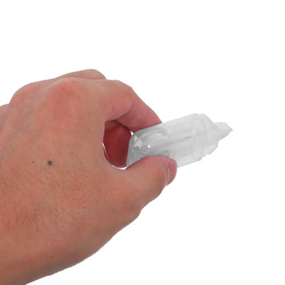 6 Pcs Correction Tape for Students Portable Out Tape with Translucent Dispenser Easy to Use for School Supplies and Writing Correction 2.67X1.18X0.59In White