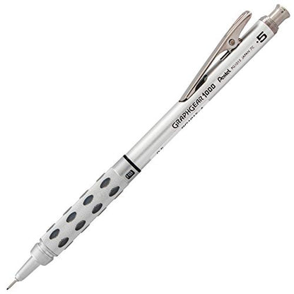 Pentel GraphGear 1000 Mechanical Pencil, (0.5mm) Point Size, Black Barrel, 1 Each (PG1015A) - color: Black, style: 0.5mm