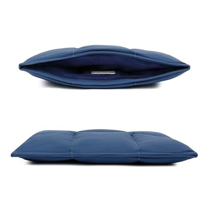 KAYOND Puffy Laptop Sleeve 15inch 16 inch, Pillow Shape Laptop Sleeve, Compatible MacBook Air 15 in M4 2025 & MacBook Pro 16 in M4 2024,Blue - color: Blue, size: For 15"-16" MBA/MAP M4 M3 M2 M1