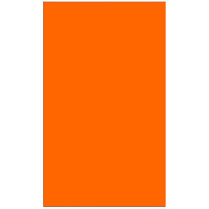 Colonial Cards: 150 Color Cardstock 3" x 5" Index Cards, Orange, Unruled - color: orange