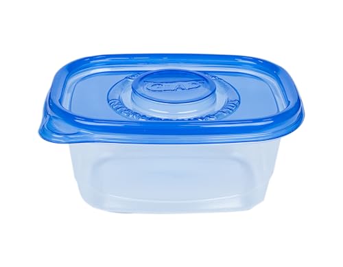 Glad GladWare Medium Rectangle Food Storage Containers with Lids, BPA Free Plastic for Soups Salads and Meal Prep, Airtight Leak Resistant, Microwave Dishwasher Freezer Safe, 24 Oz, 5 Count - 6 Pack - size: 24 oz - 30 Count, style: Rectangle
