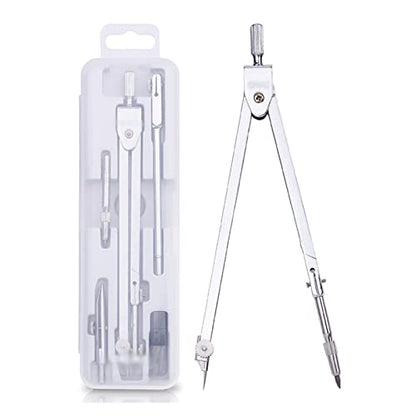 Bow Compass Compass Set, Compass for Geometry Math Geometry Kit Drafting and Drawing Tools for Student and Engineering Drawing Carpenter Compass (Color : D) - color: D