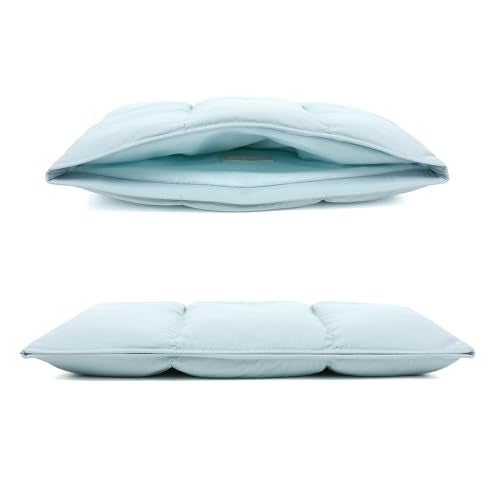 KAYOND Puffy Laptop Sleeve 13 Inch 14 inch, Pillow Shape Laptop Sleeve, Compatible MacBook Pro 13inch 14 Inch M4 M5 Pro/Max, MacBook Air M1 M2 M3 M4 2026, Sky Blue - color: Sky Blue, size: For 13"-14" MBA/MAP M4 M3 M2 M1