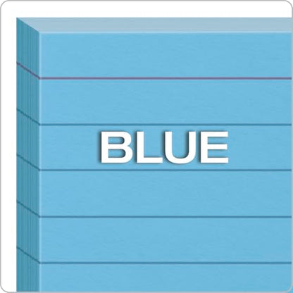 Oxford Ruled Color Index Cards, 3" x 5", Blue, 100 Per Pack (7321 BLU) - size: 100 Count (Pack of 1)