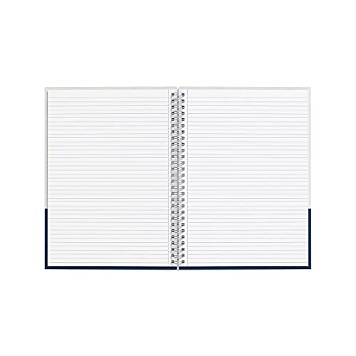 TRU RED Medium Hardcover Ruled Notebook, Gray/Blue - color: Gray/Blue, style: 1 Pack