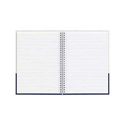 TRU RED Medium Hardcover Ruled Notebook, Gray/Blue - color: Gray/Blue, style: 1 Pack