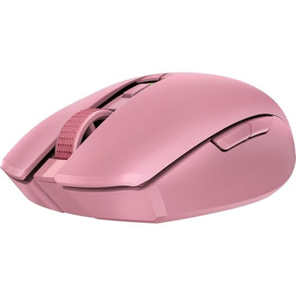 Razer Orochi V2 Wireless Gaming Mouse — Ultra Lightweight & Portable, Bluetooth & 2.4GHz Wireless Connectivity, 18K DPI, Up to 1100 Hr Battery Life, Compatible with PC & Mac — Quartz Pink - color: Quartz