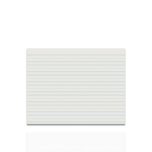 School Smart Skip-A-Line Ruled Writing Paper, 3/4 Inch Ruled Long Way, 11 x 8-1/2 Inches, 500 Sheets - size: 11" x 8.5" - 3/4" Ruled