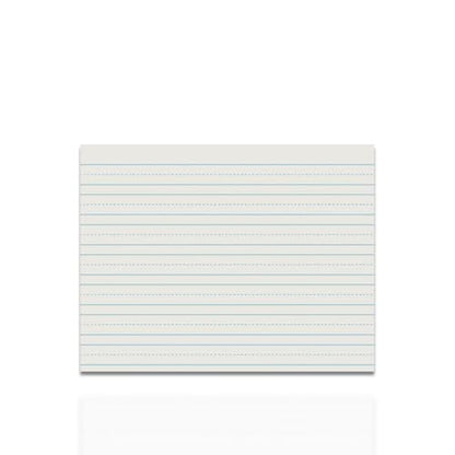School Smart Skip-A-Line Ruled Writing Paper, 3/4 Inch Ruled Long Way, 11 x 8-1/2 Inches, 500 Sheets - size: 11" x 8.5" - 3/4" Ruled