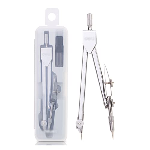 Bow Compass Compass Set, Compass for Geometry Math Geometry Kit Drafting and Drawing Tools for Student and Engineering Drawing Carpenter Compass (Color : D) - color: D