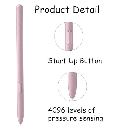 2 Pack Galaxy Tab S6 Lite S Pen for Samsung Galaxy Tab S6 Lite S Pen,Galaxy Tab S6 Lite Stylus Pen Replacement for Galaxy Tab S6 Lite Pen(Pink) - color: (Pink)