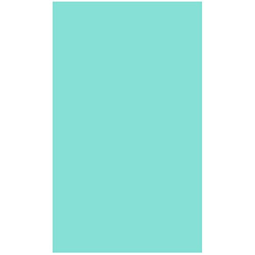 Colonial Cards: 150 Color Cardstock 3" x 5" Index Cards, Aqua, Unruled - color: aqua