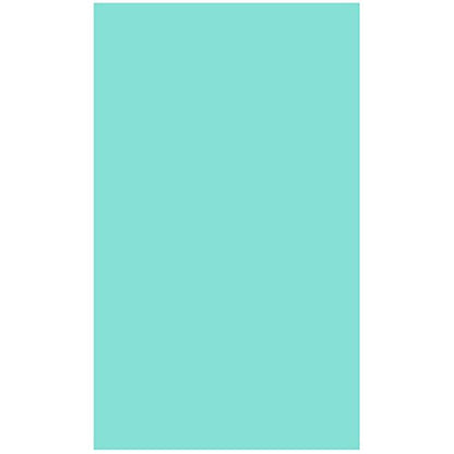 Colonial Cards: 150 Color Cardstock 3" x 5" Index Cards, Aqua, Unruled - color: aqua